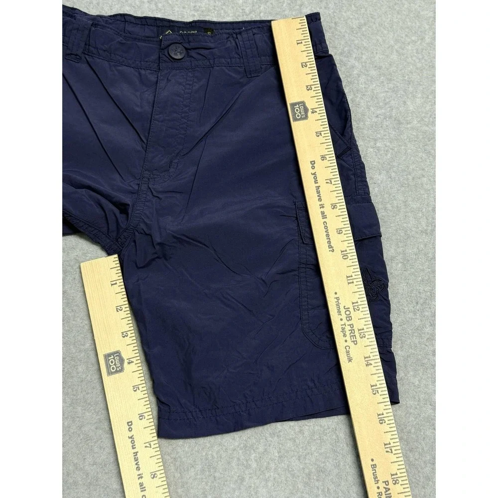 Boy Scouts Of America‎ Shorts Boys 10 Blue Cargo Hiking Nylon Outdoor Scout